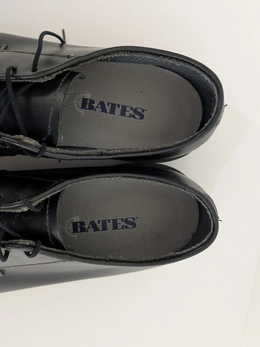 Bates Black Sentry Oxfords - Size 10.5 E - Military Uniform Police Dress Shoes